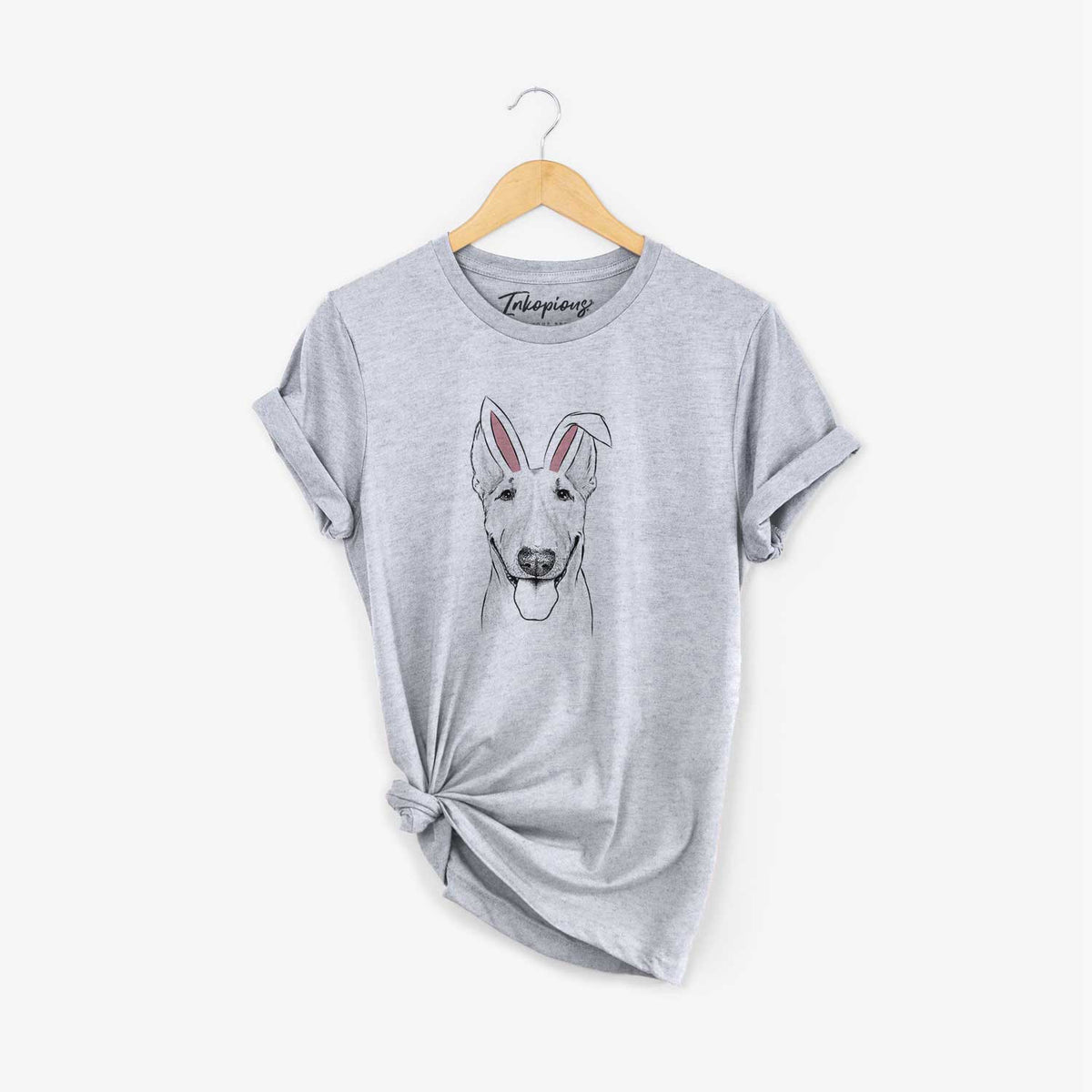 Easter Chloe the Bull Terrier - Unisex Crewneck
