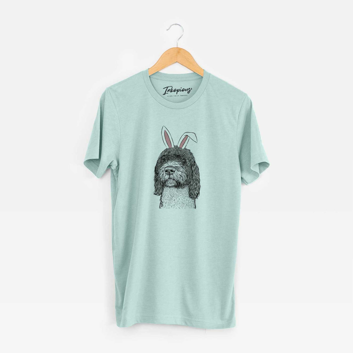 Easter Chris the Portuguese Water Dog - Unisex Crewneck