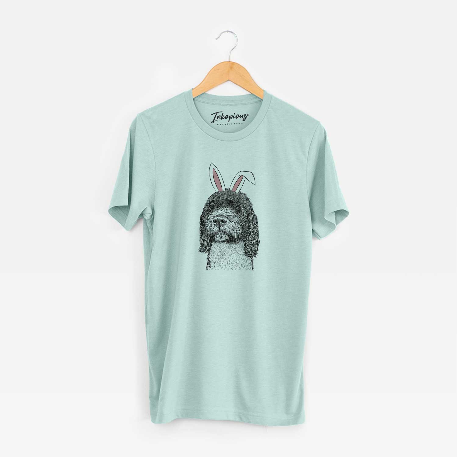 Easter Chris the Portuguese Water Dog - Unisex Crewneck