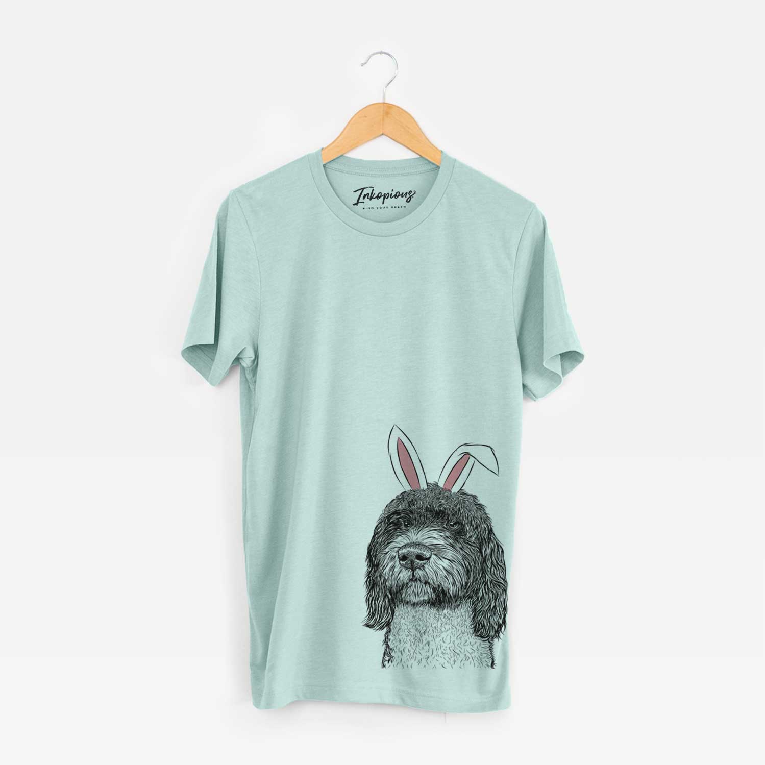 Easter Chris the Portuguese Water Dog - Unisex Crewneck
