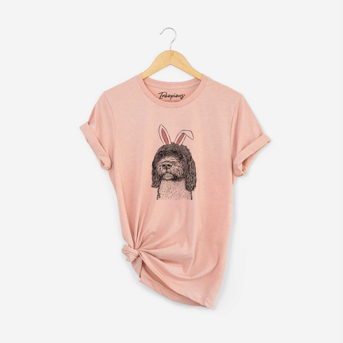 Easter Chris the Portuguese Water Dog - Unisex Crewneck