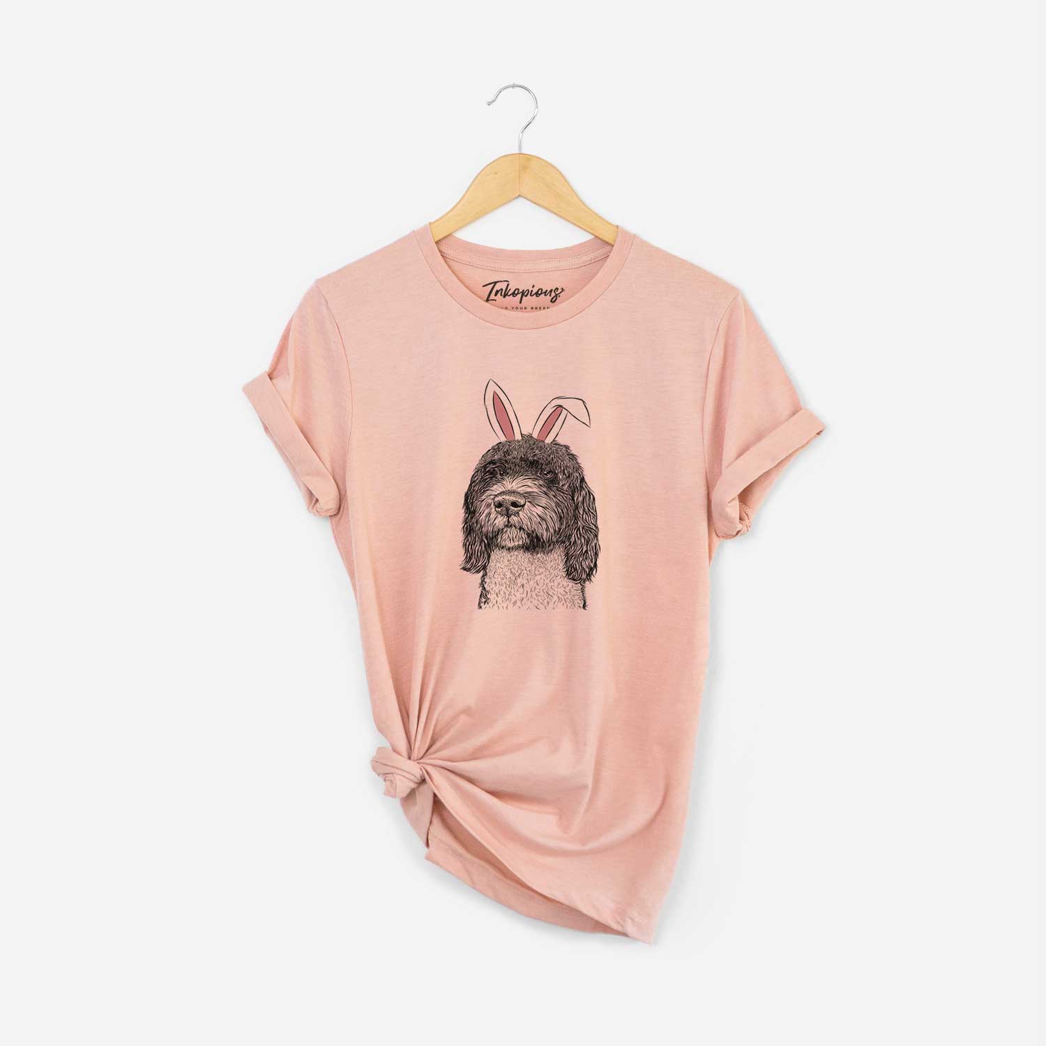 Easter Chris the Portuguese Water Dog - Unisex Crewneck