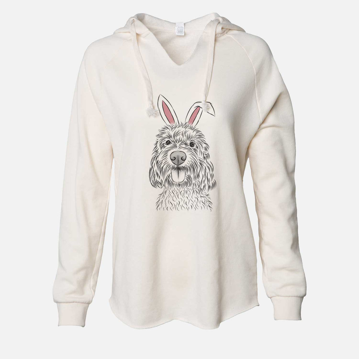 Easter Clover the Cockapoo - Cali Wave Hooded Sweatshirt