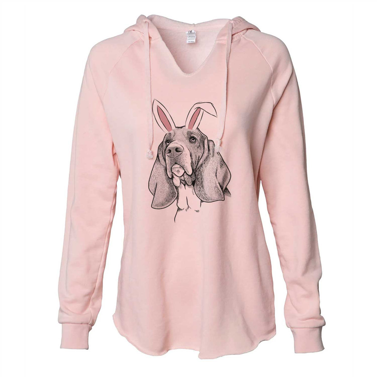 Easter Cooper the Basset Hound - Cali Wave Hooded Sweatshirt