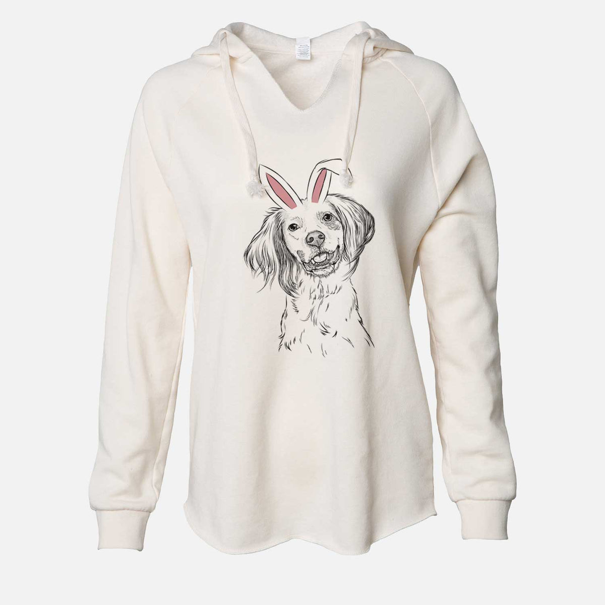 Easter Cooper the English Setter - Cali Wave Hooded Sweatshirt