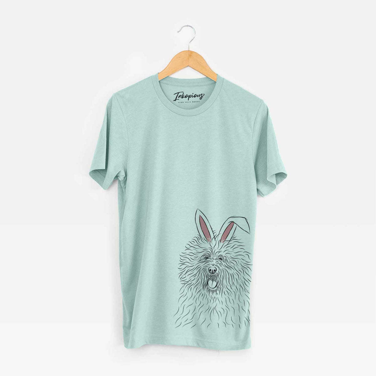 Easter Cozie the Old English Sheepdog - Unisex Crewneck