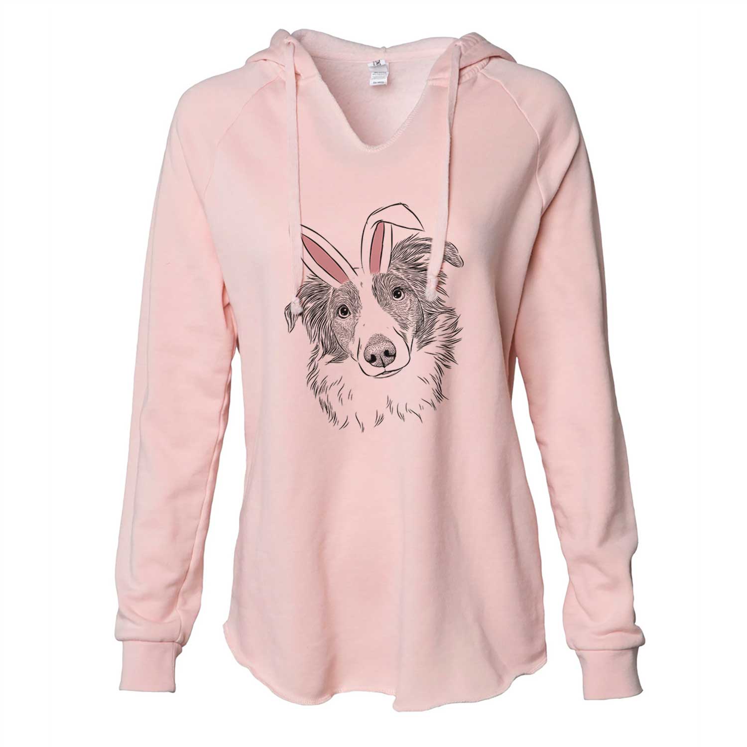 Easter Cyclone the Australian Shepherd - Cali Wave Hooded Sweatshirt