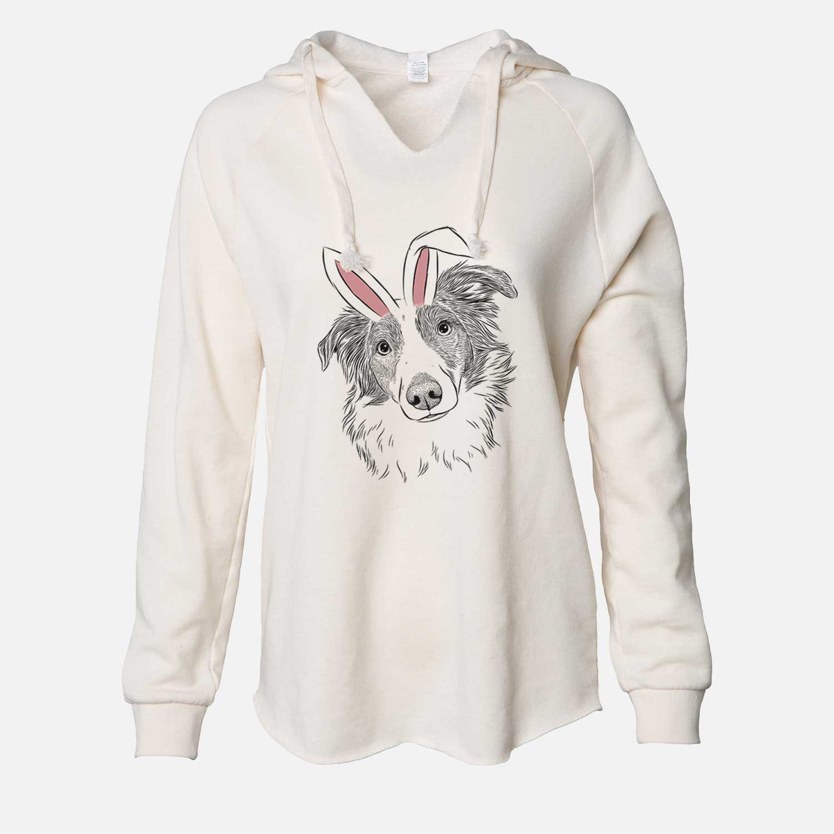 Easter Cyclone the Australian Shepherd - Cali Wave Hooded Sweatshirt