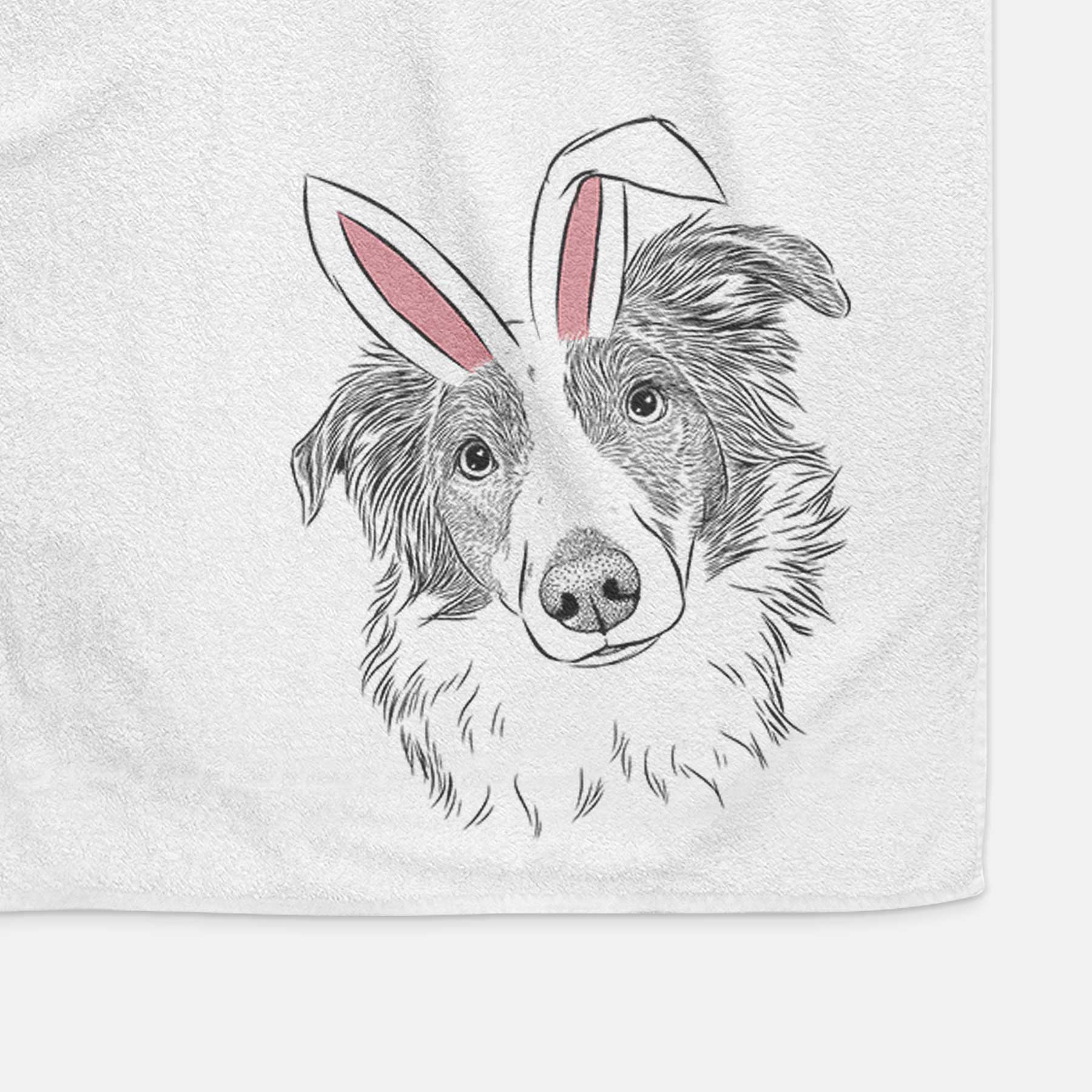 Cyclone the Australian Shepherd Decorative Hand Towel