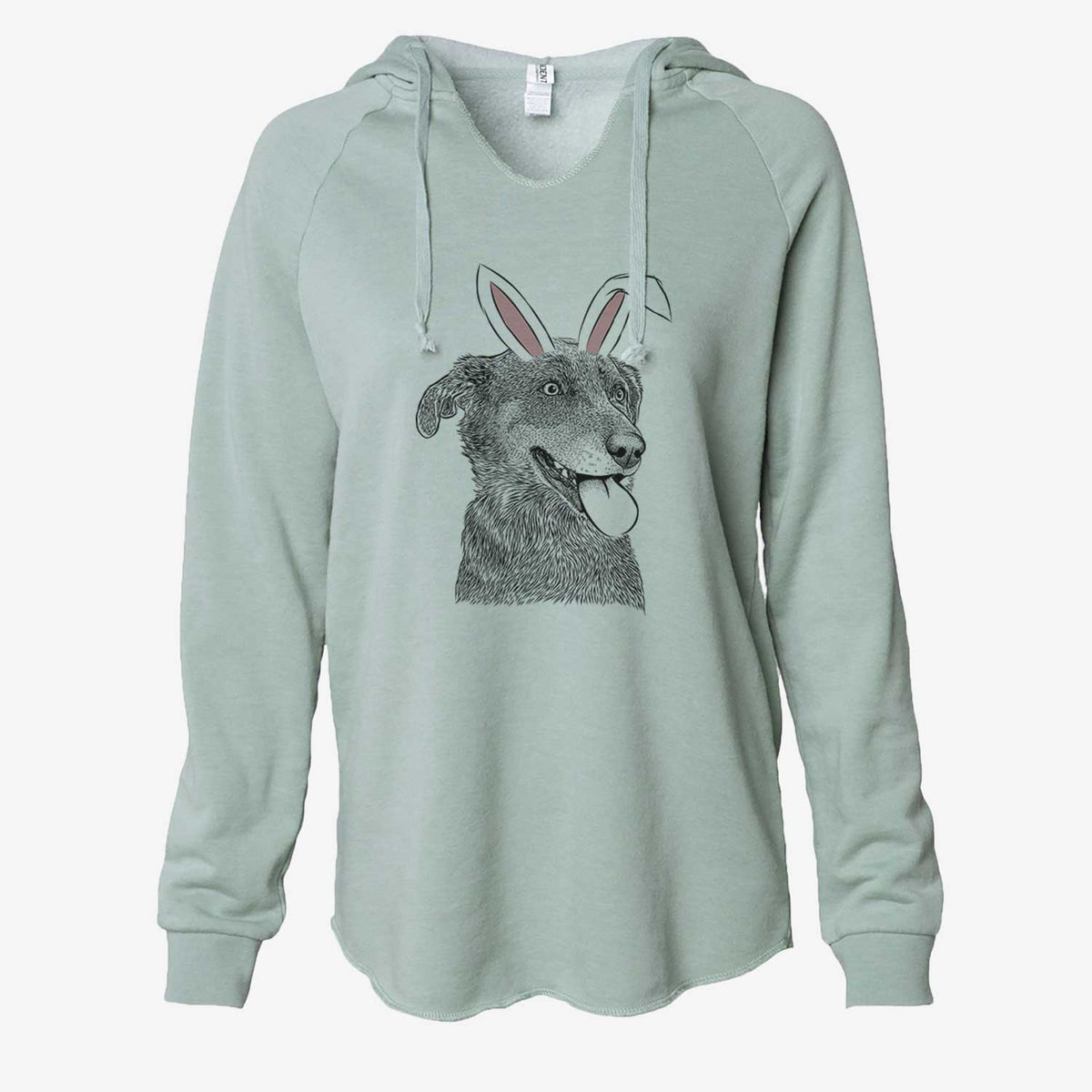 Easter Daisy the Australian Shepherd Mix - Cali Wave Hooded Sweatshirt
