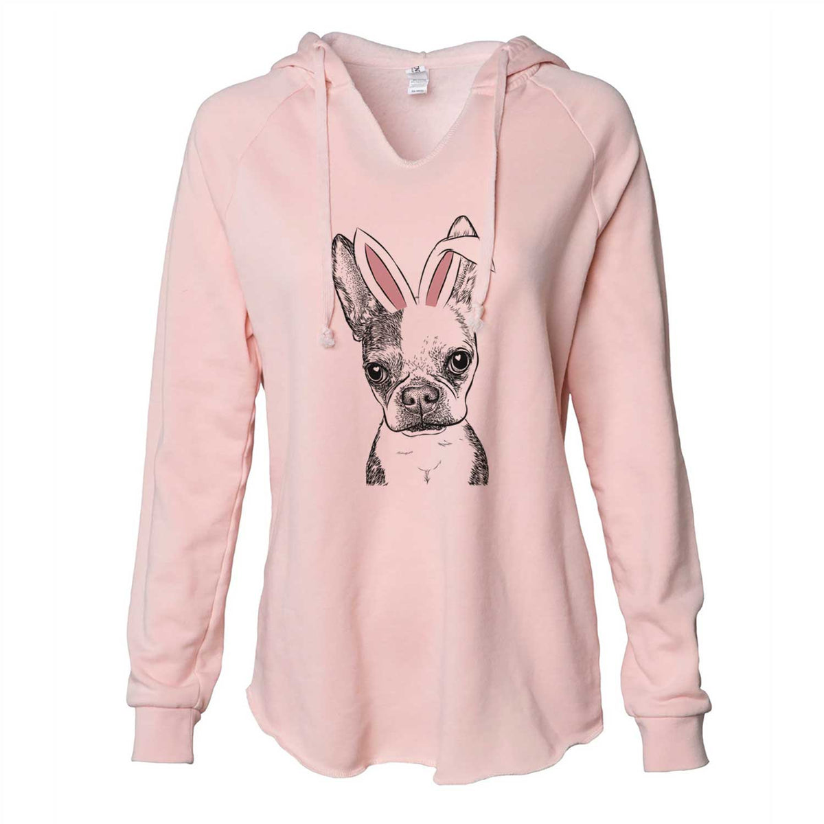 Easter Daisy the Boston Terrier - Cali Wave Hooded Sweatshirt