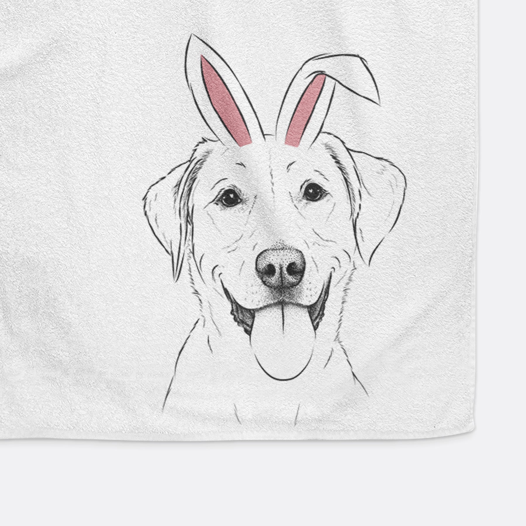 Daisy the Labrador Retriever Decorative Hand Towel