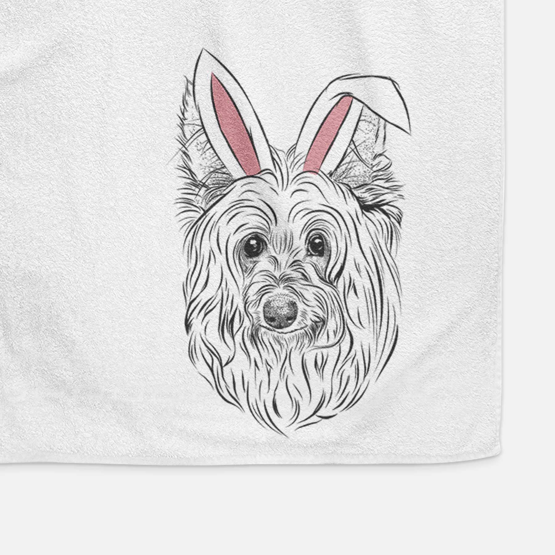 Daisy May the Silky Terrier Decorative Hand Towel