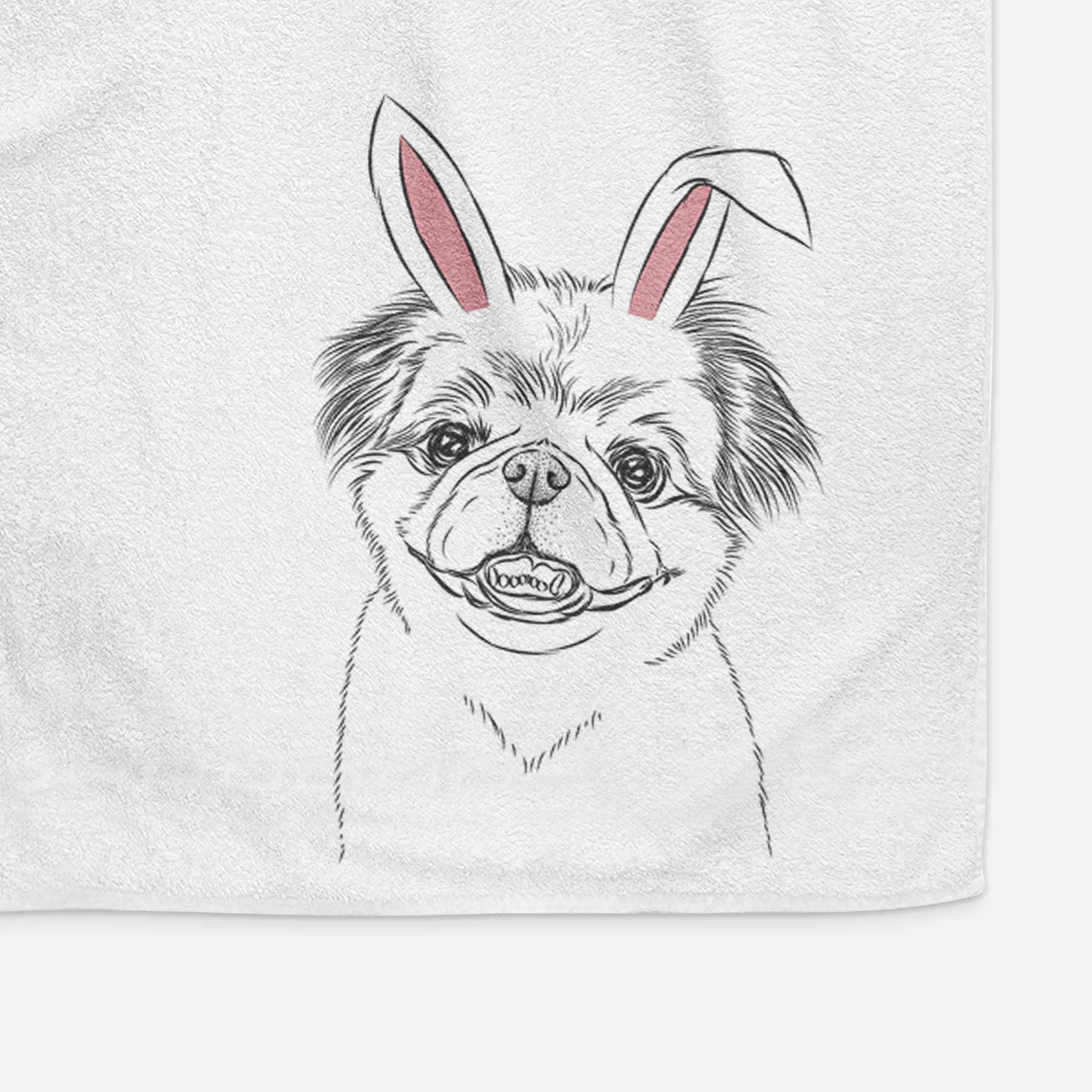 Danny the Pekingese Decorative Hand Towel