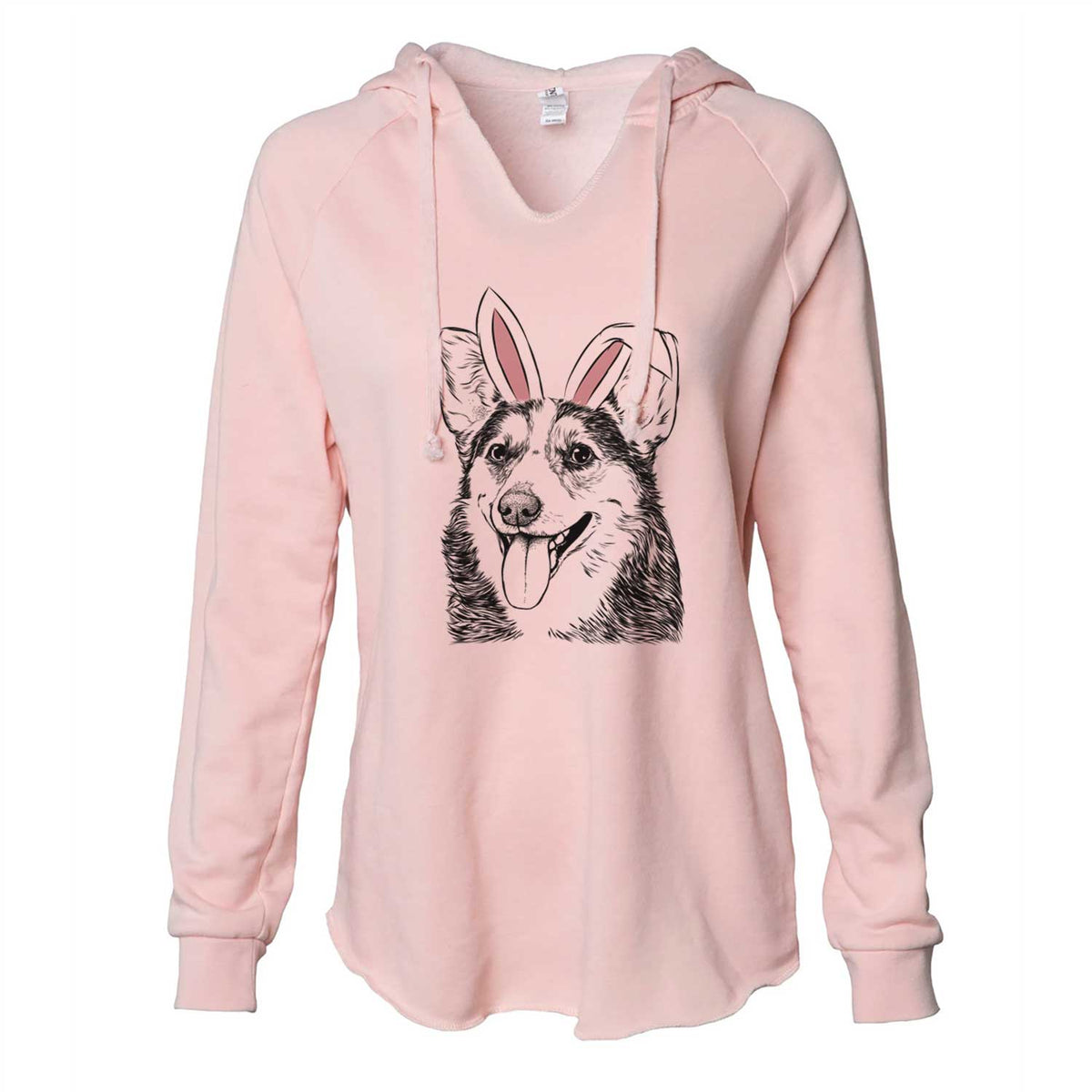 Easter Darma the Corgi - Cali Wave Hooded Sweatshirt