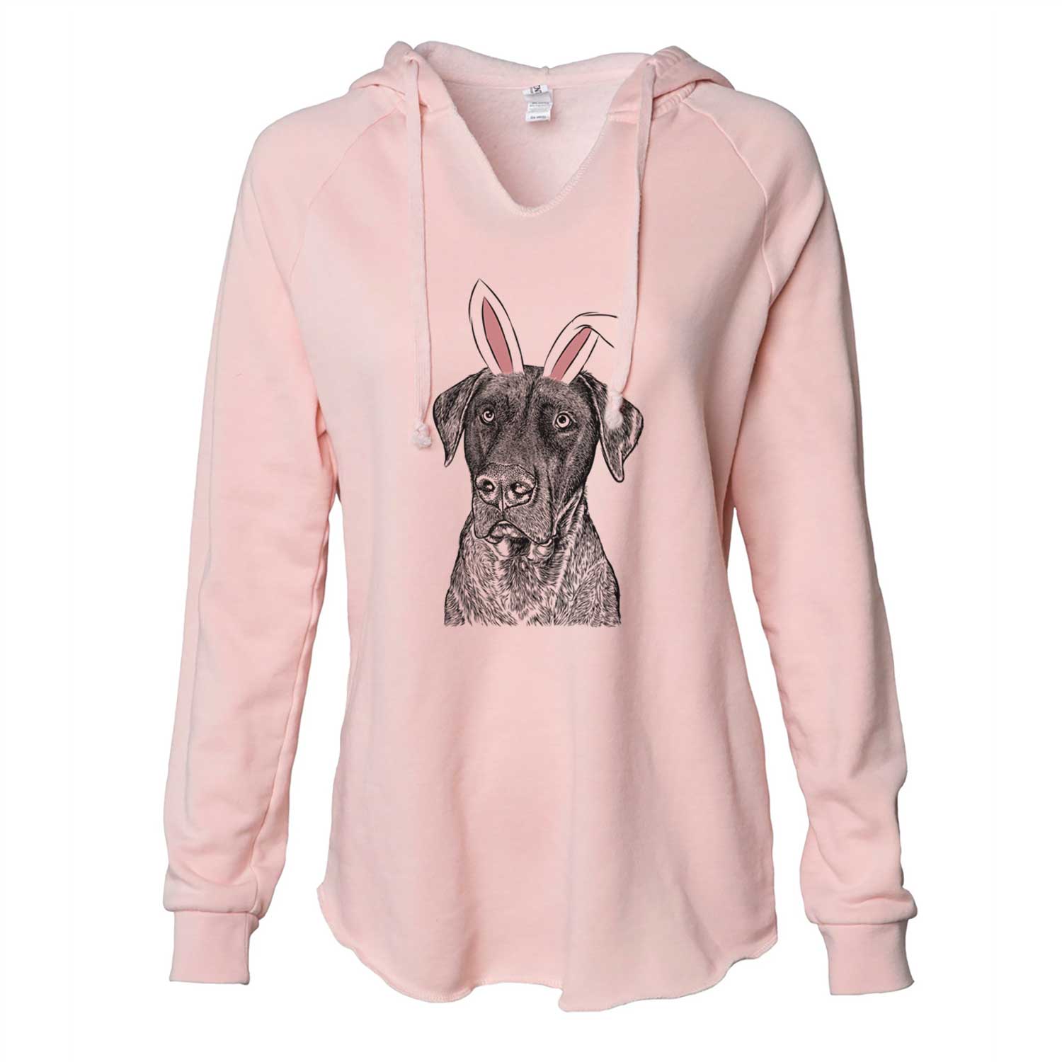 Easter David the Boxador - Cali Wave Hooded Sweatshirt