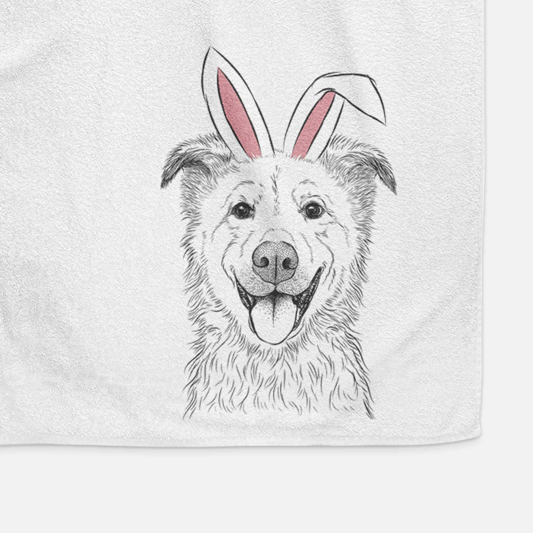 Dawson the Mixed Breed Decorative Hand Towel