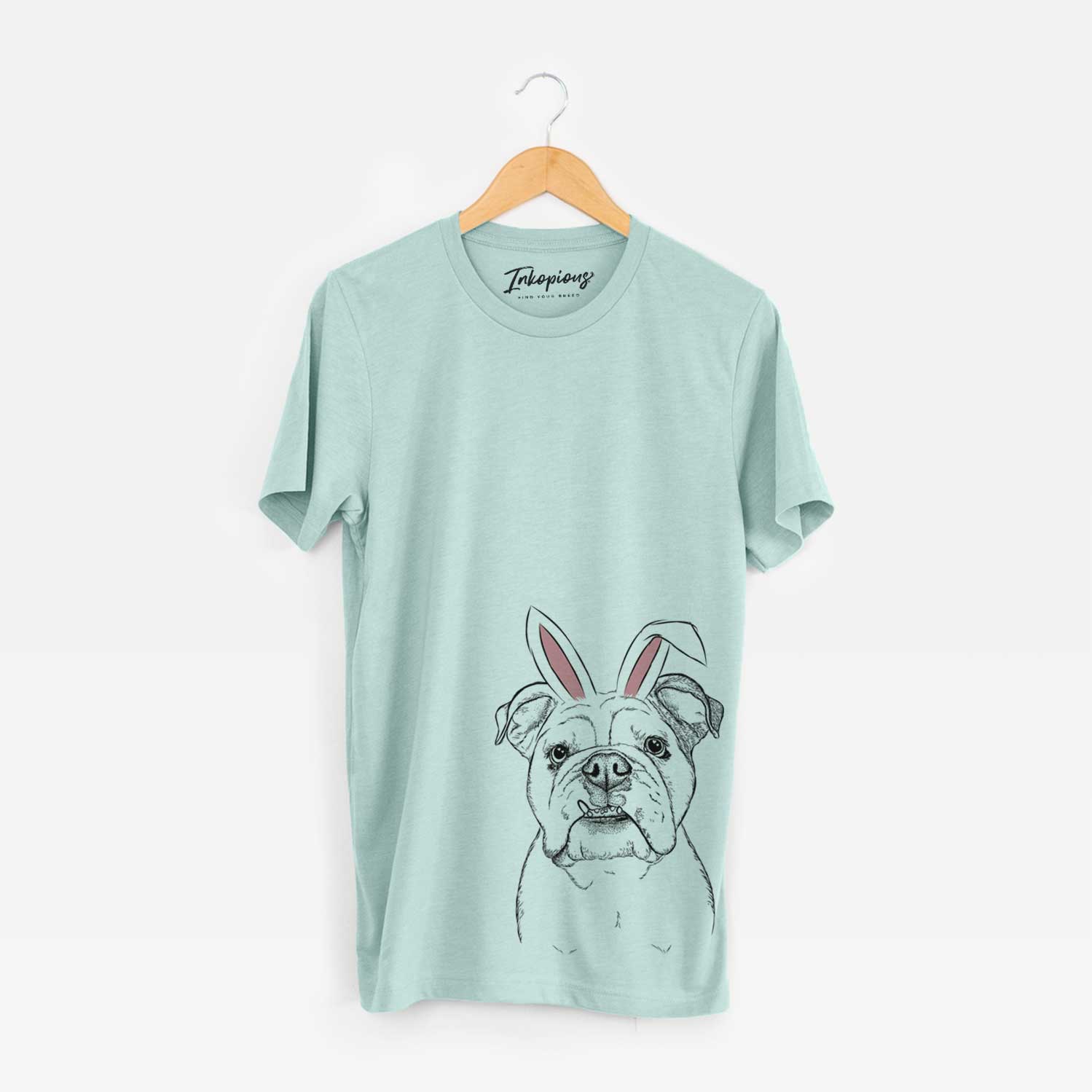 Easter Dazy the English Bulldog - Unisex Crewneck