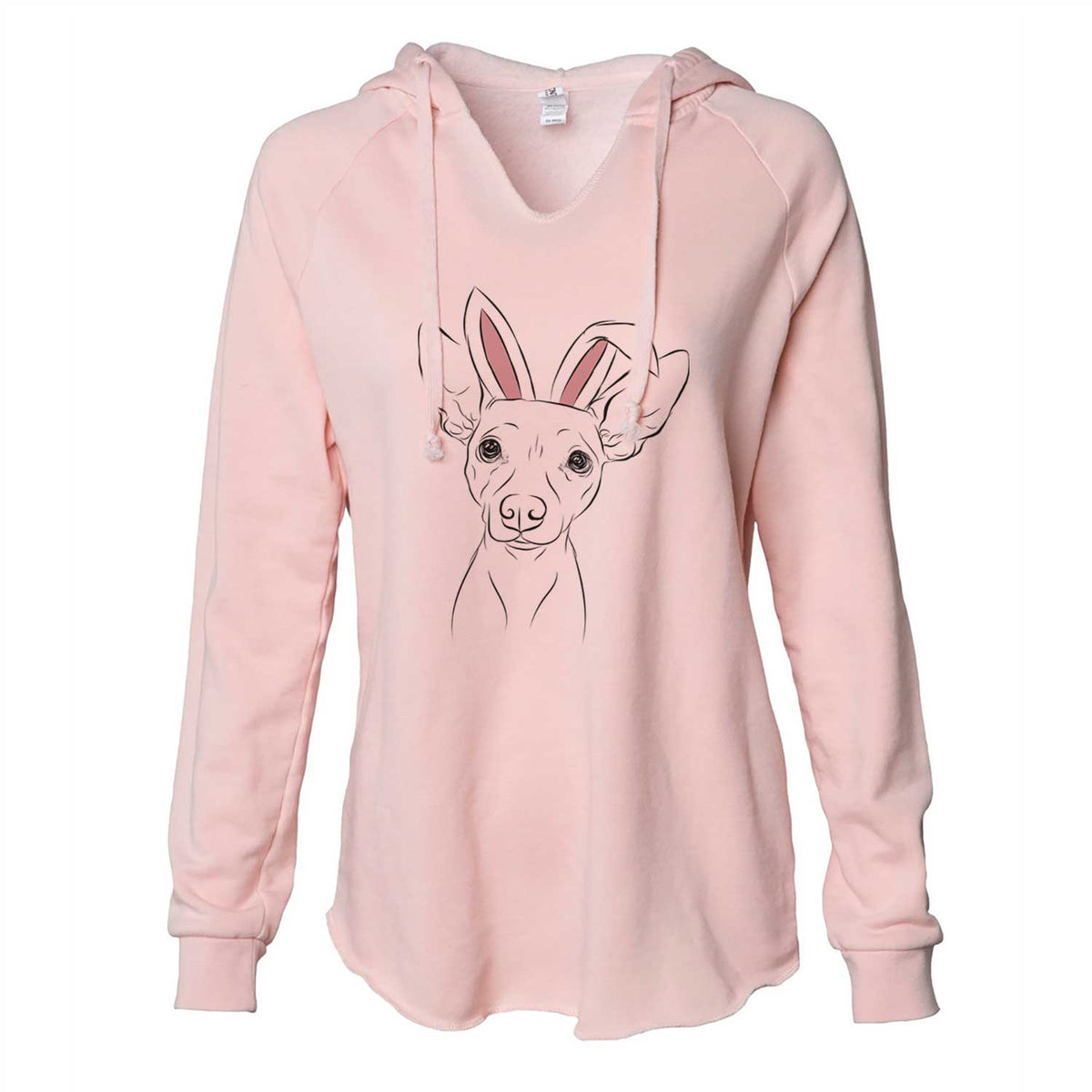 Easter Desi the American Hairless Terrier - Cali Wave Hooded Sweatshirt