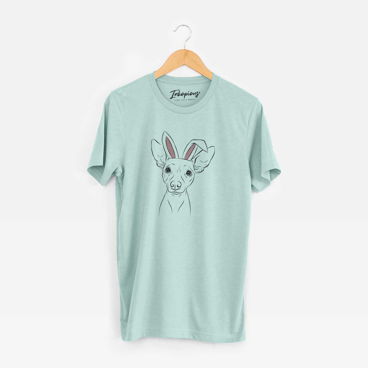 Easter Desi the American Hairless Terrier - Unisex Crewneck