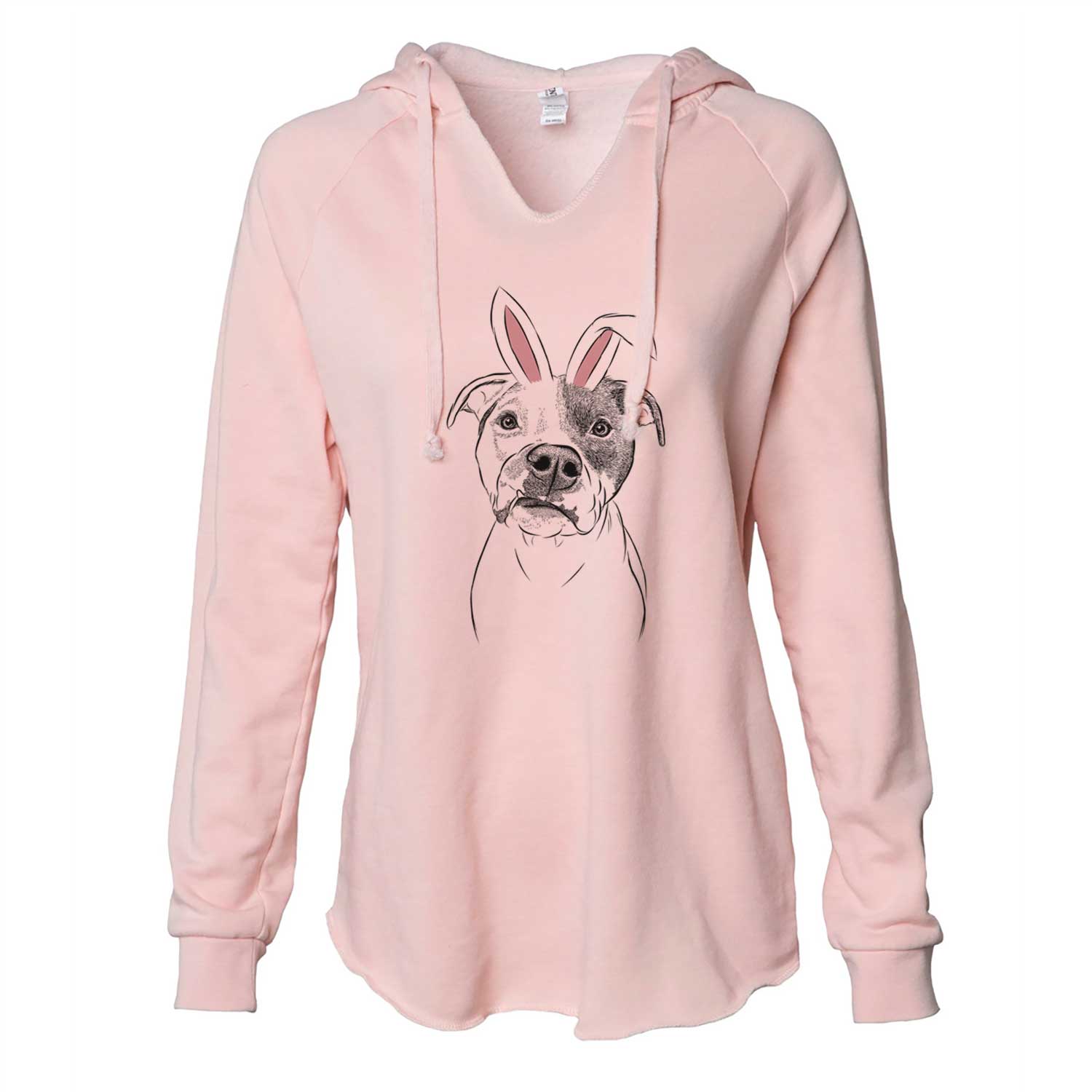 Easter Dexter the Pitbull - Cali Wave Hooded Sweatshirt