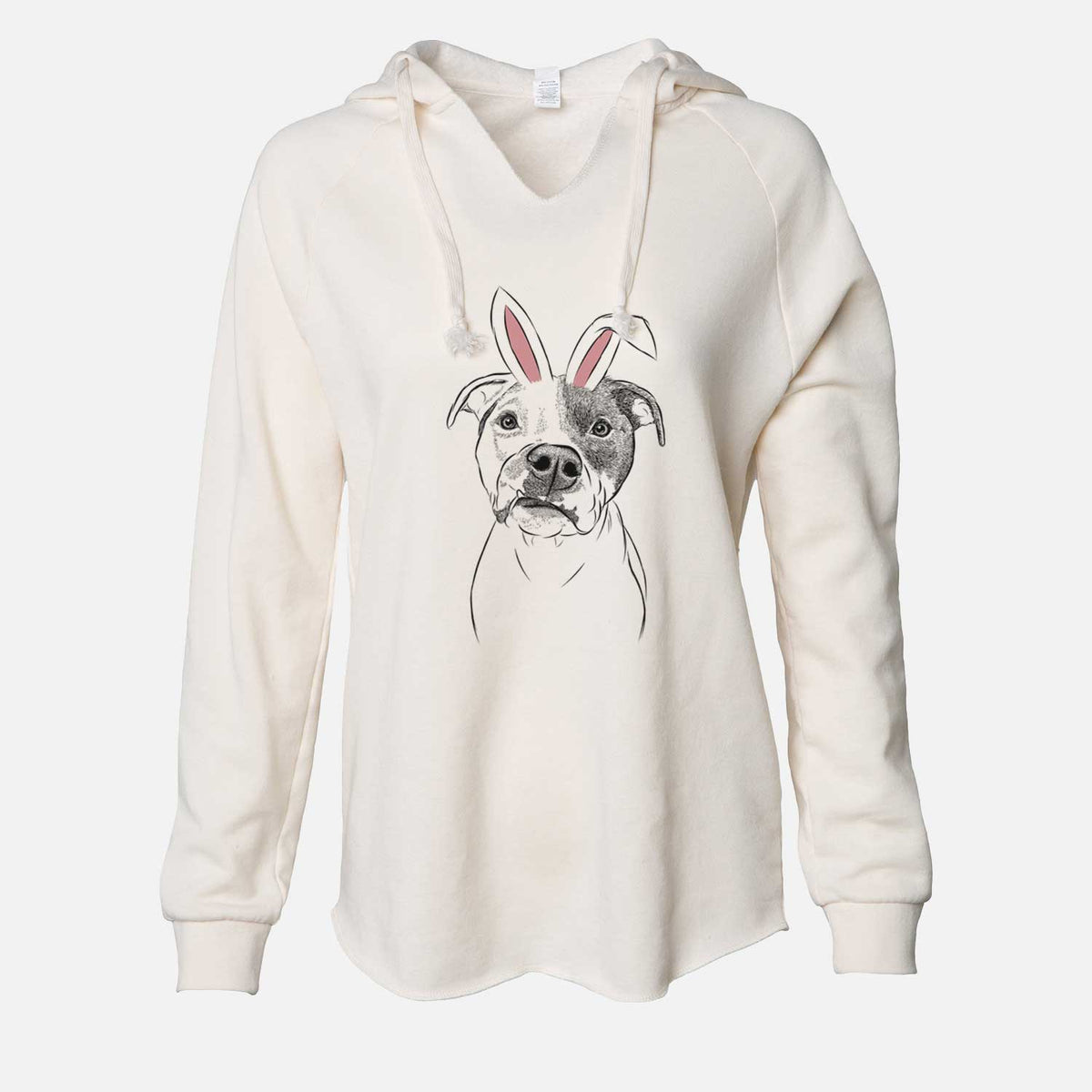 Easter Dexter the Pitbull - Cali Wave Hooded Sweatshirt