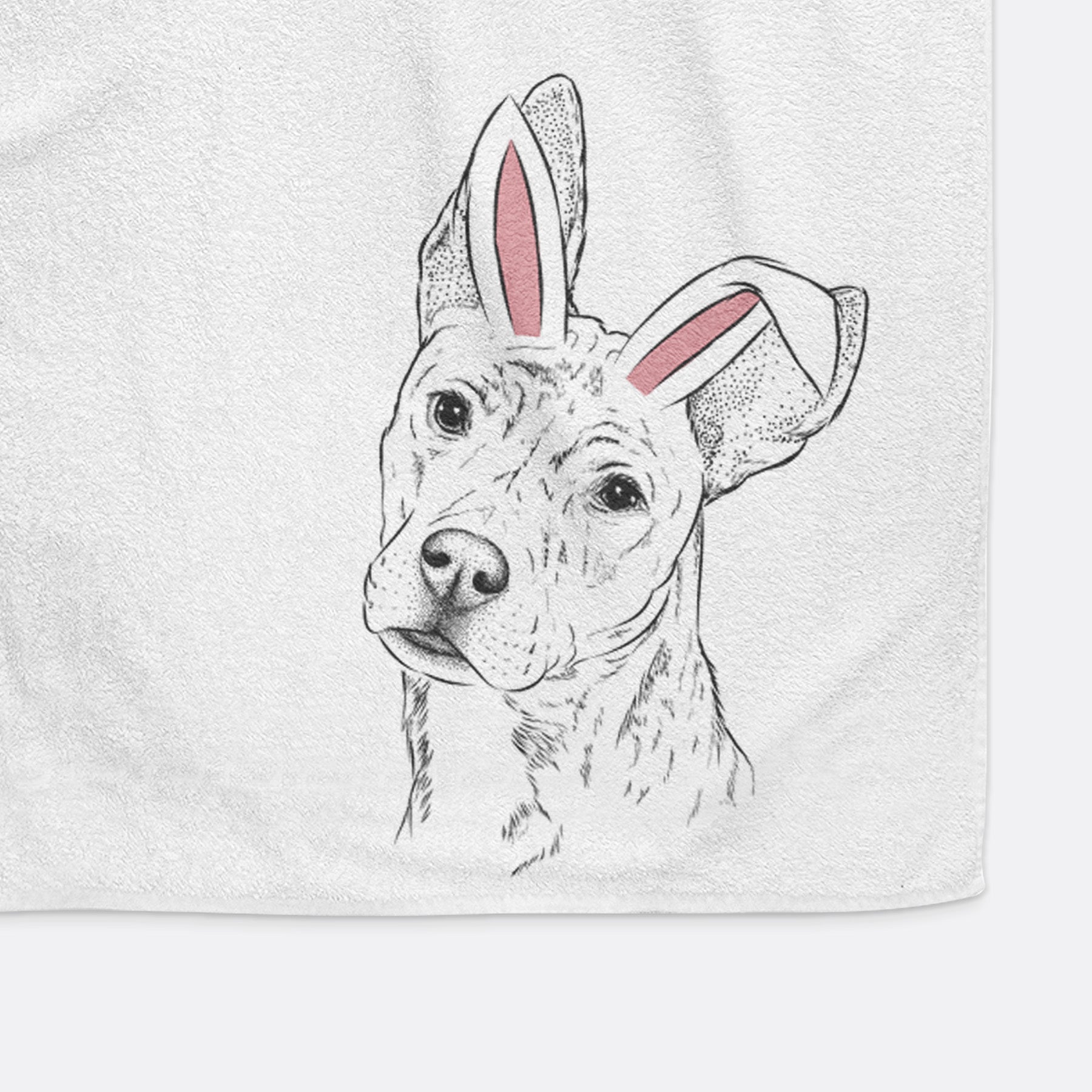 Diesel the Mixed Breed Decorative Hand Towel