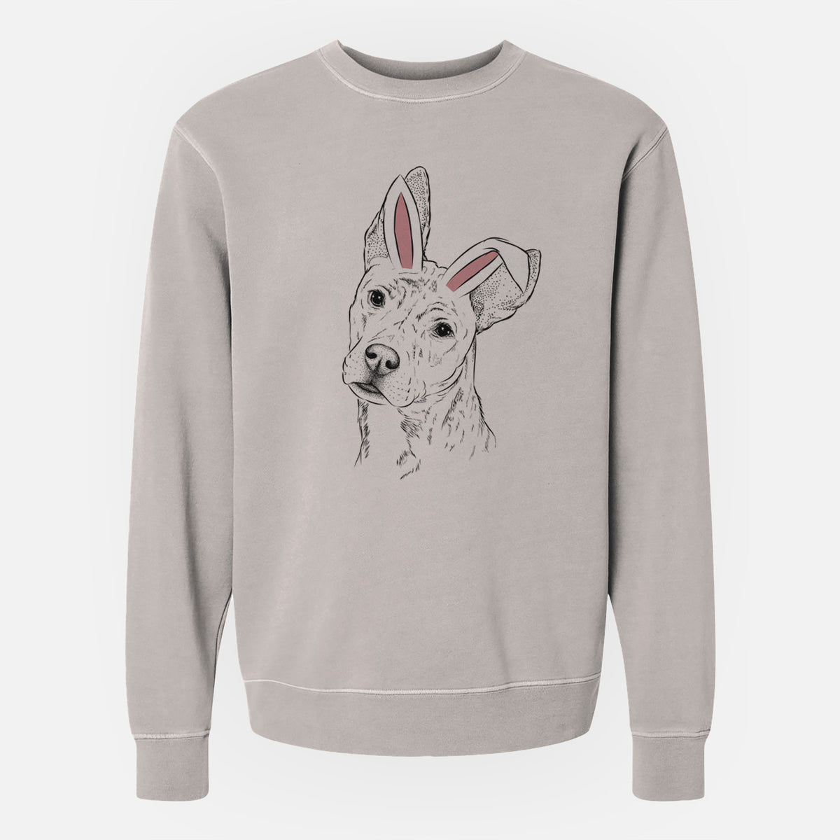 Easter Diesel the Mixed Breed - Unisex Pigment Dyed Crew Sweatshirt
