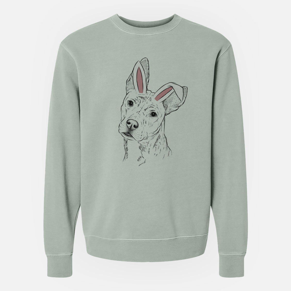 Easter Diesel the Mixed Breed - Unisex Pigment Dyed Crew Sweatshirt