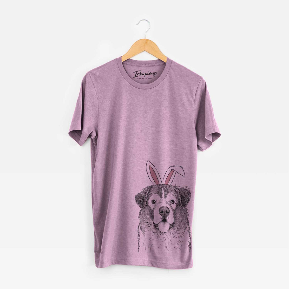 Easter Dilly the Saint Bernard - Unisex Crewneck