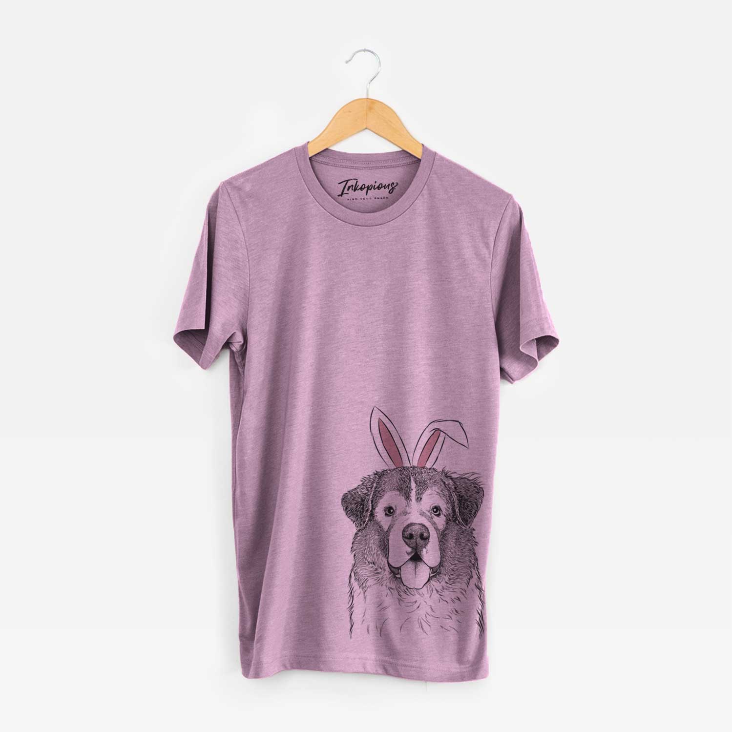 Easter Dilly the Saint Bernard - Unisex Crewneck