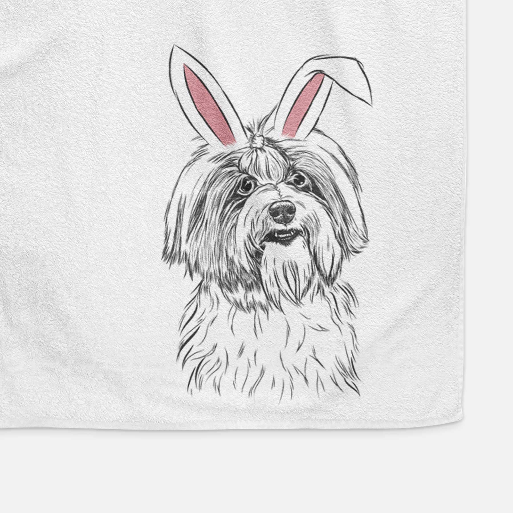 Dooley the Havanese Decorative Hand Towel