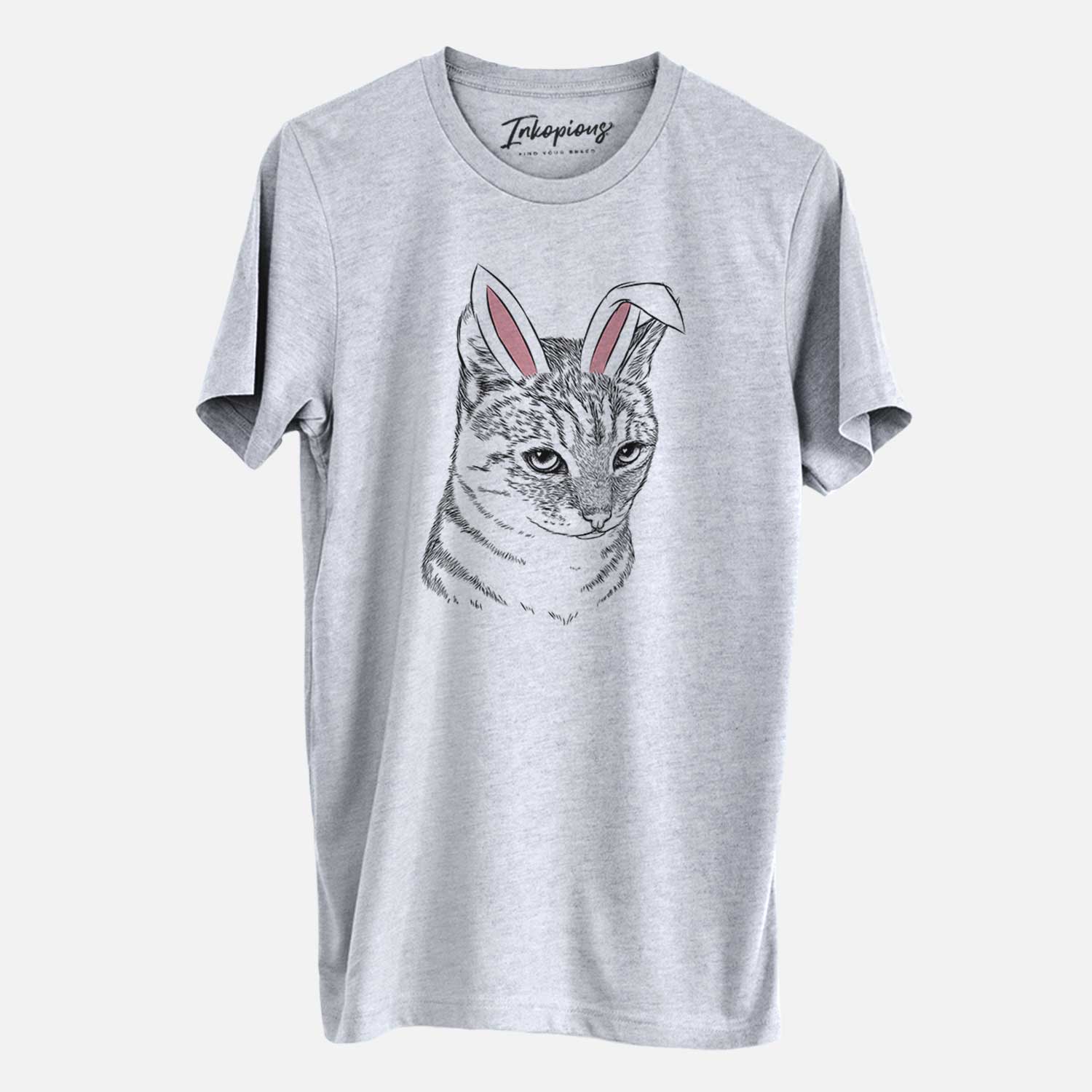 Easter Dora the Tabby Cat - Unisex Crewneck