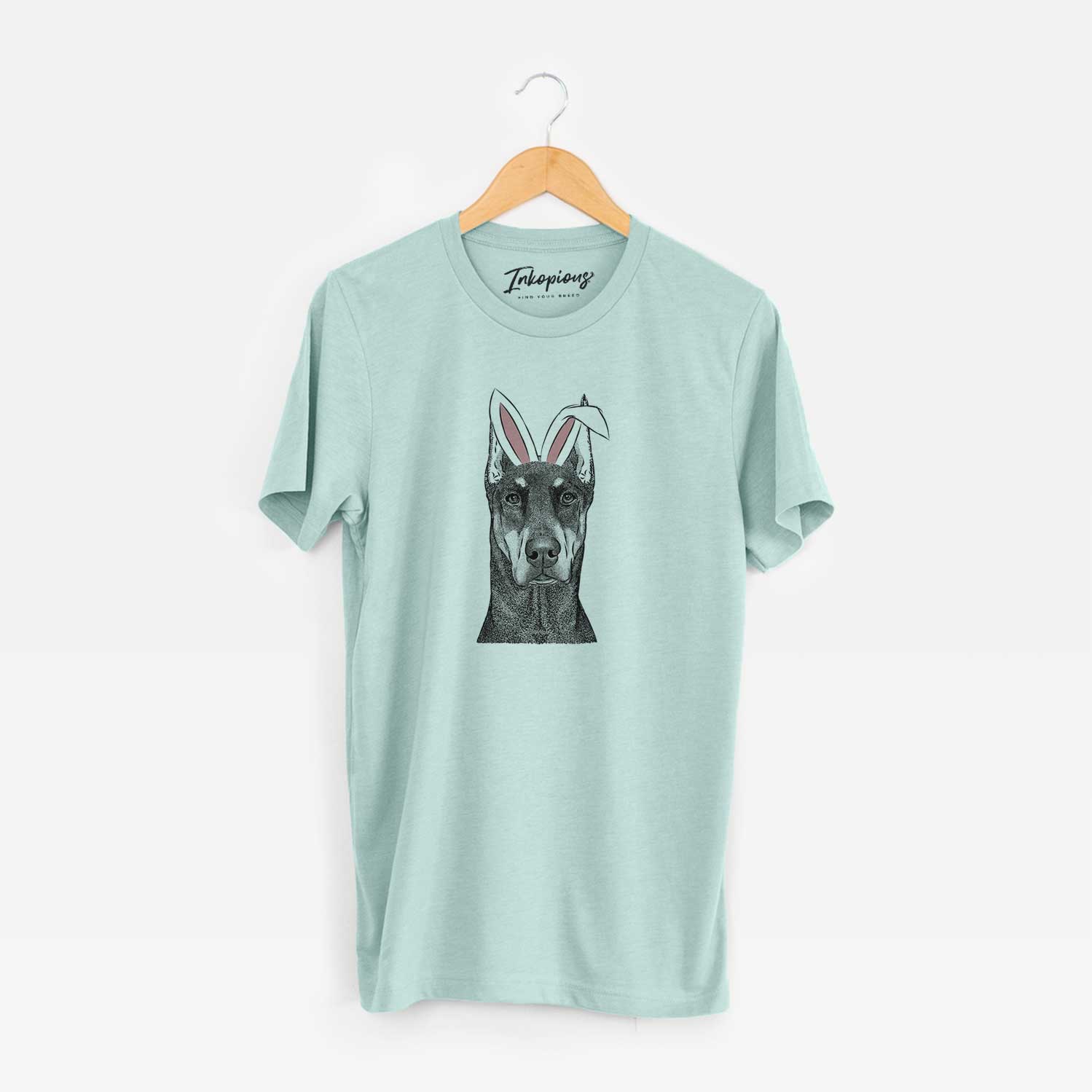 Easter Drake the Doberman Pinscher - Unisex Crewneck