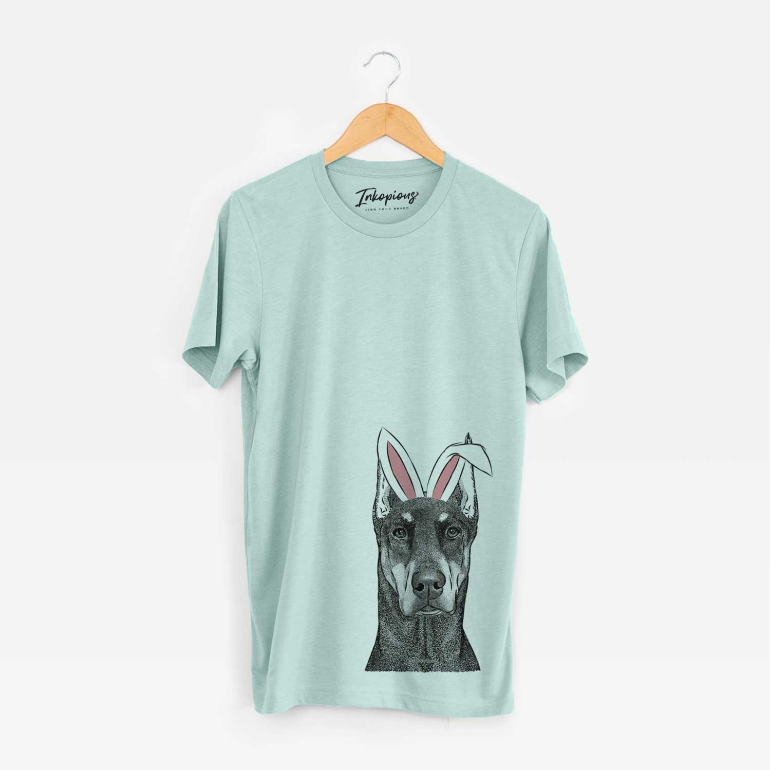 Easter Drake the Doberman Pinscher - Unisex Crewneck