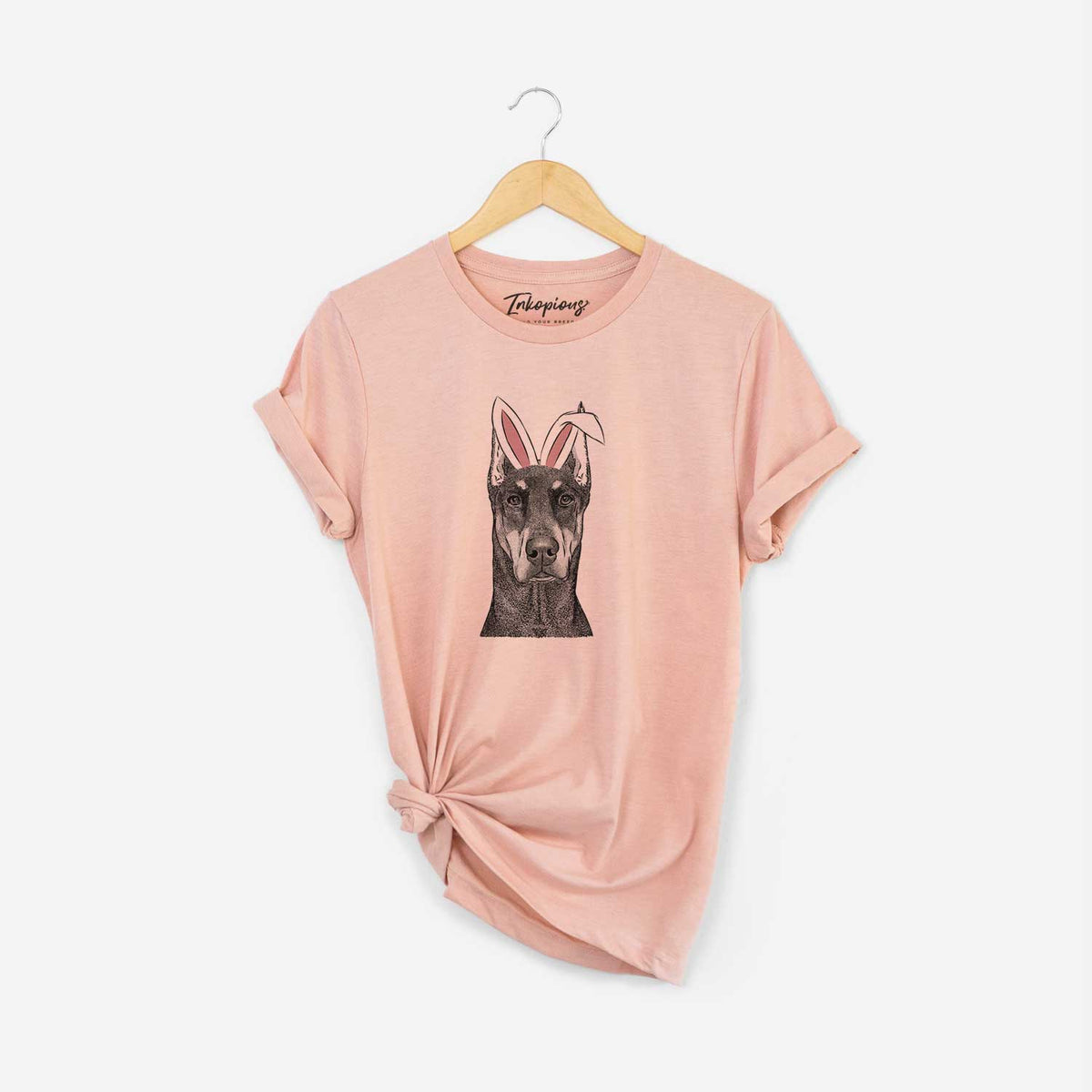 Easter Drake the Doberman Pinscher - Unisex Crewneck