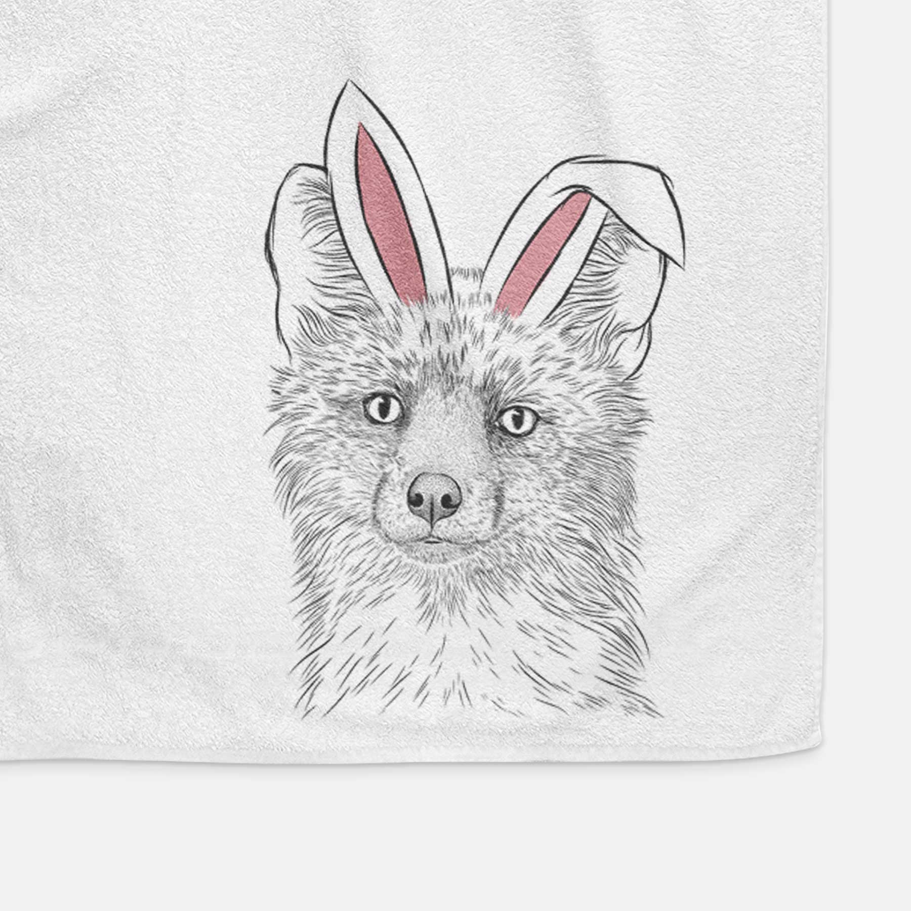 Drax the Red Fox Decorative Hand Towel