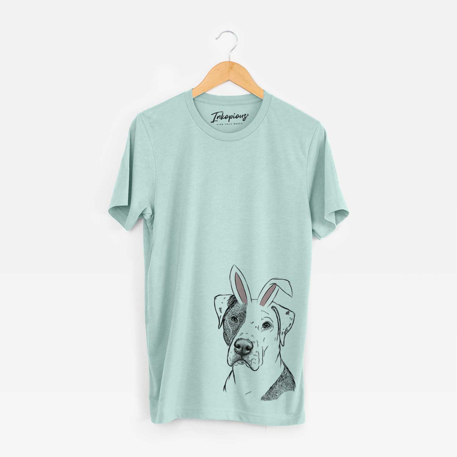 Easter Duke the American Staffordshire Terrier Mix - Unisex Crewneck