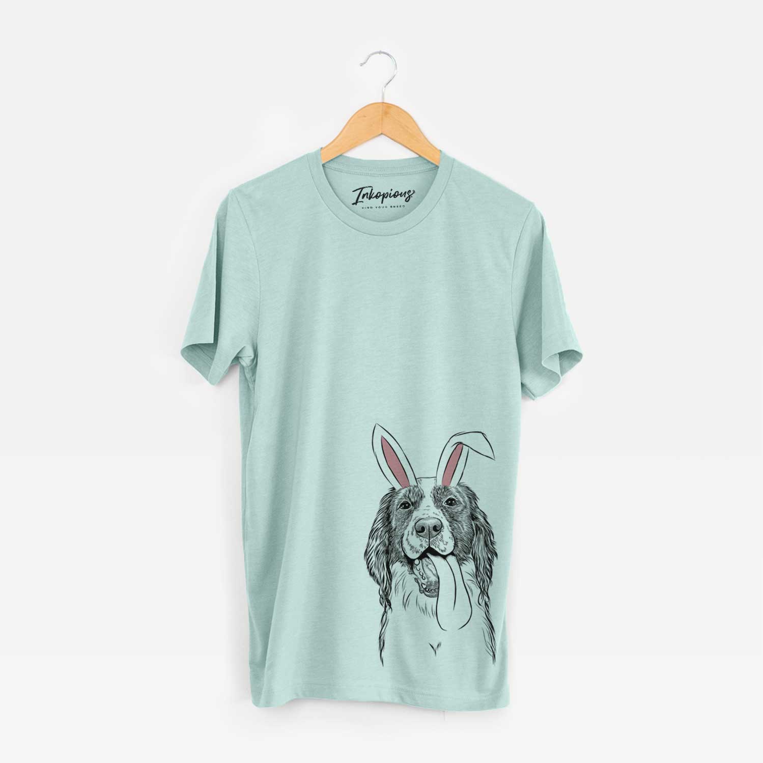 Easter Duke the English Springer Spaniel - Unisex Crewneck