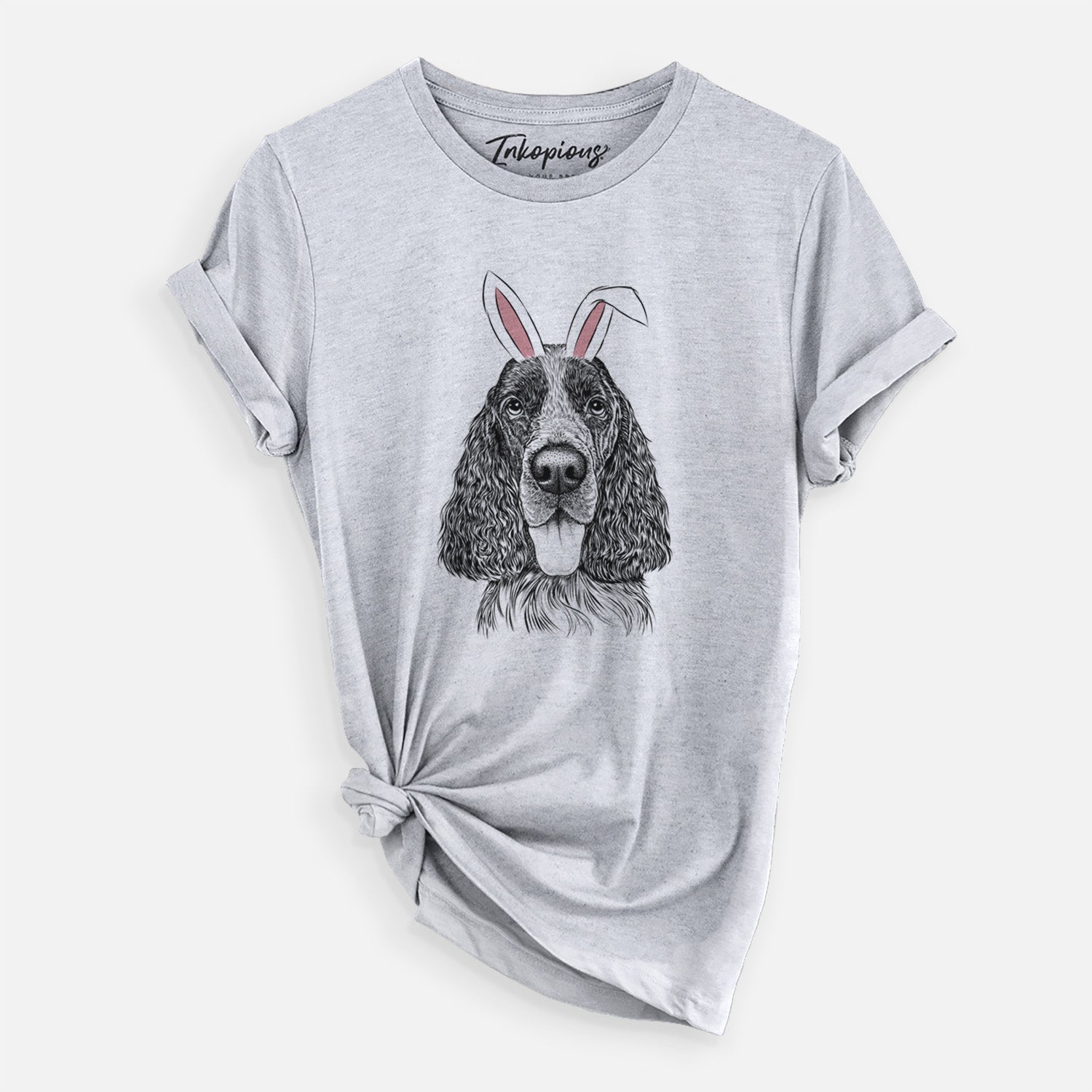 Easter Duke the English Springer Spaniel - Unisex Crewneck