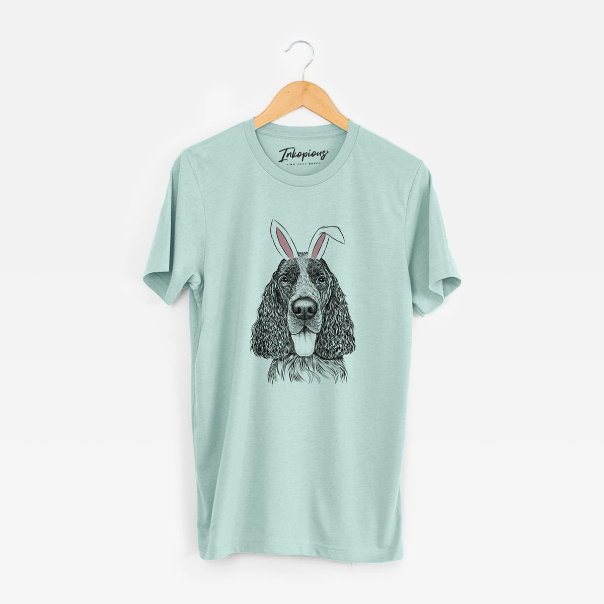 Easter Duke the English Springer Spaniel - Unisex Crewneck