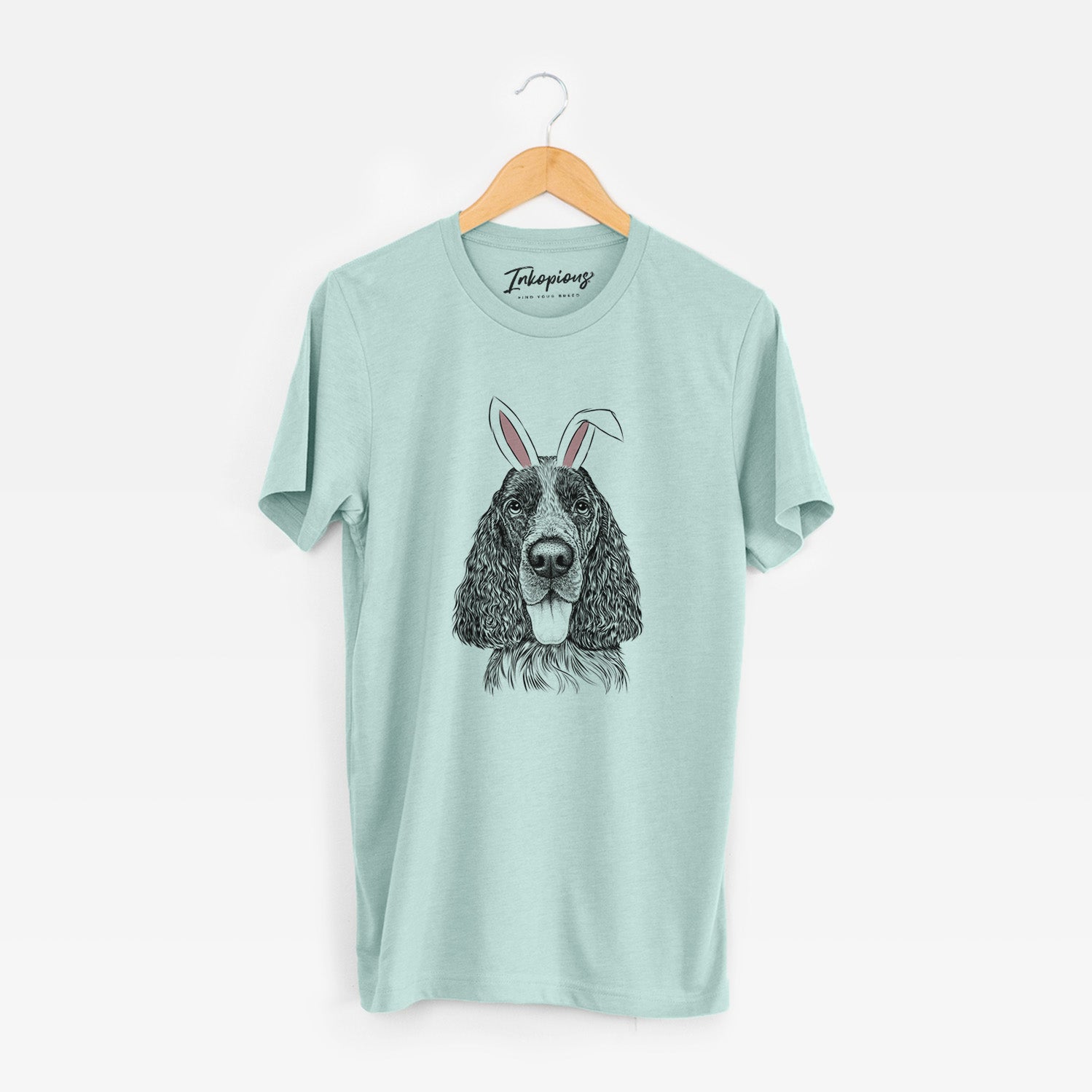 Easter Duke the English Springer Spaniel - Unisex Crewneck