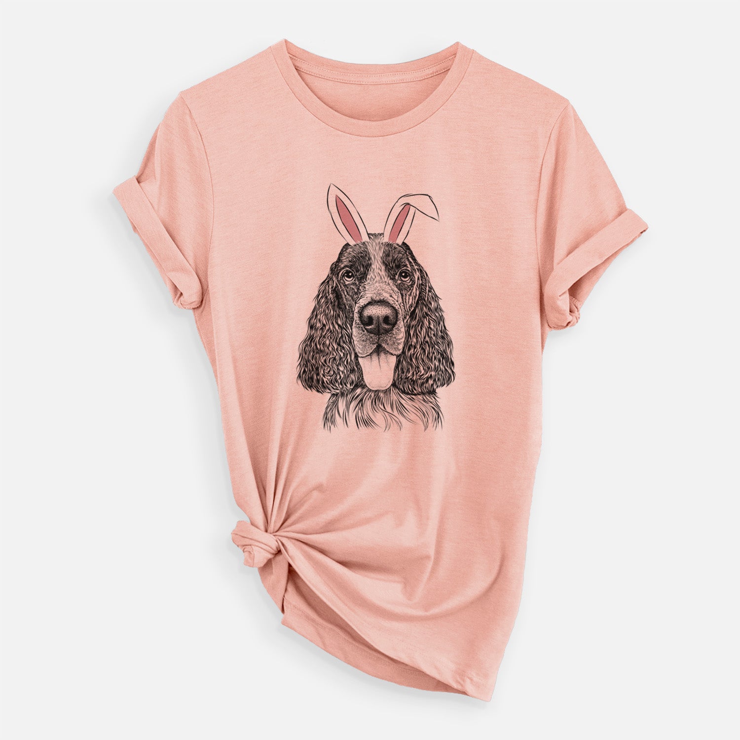 Easter Duke the English Springer Spaniel - Unisex Crewneck