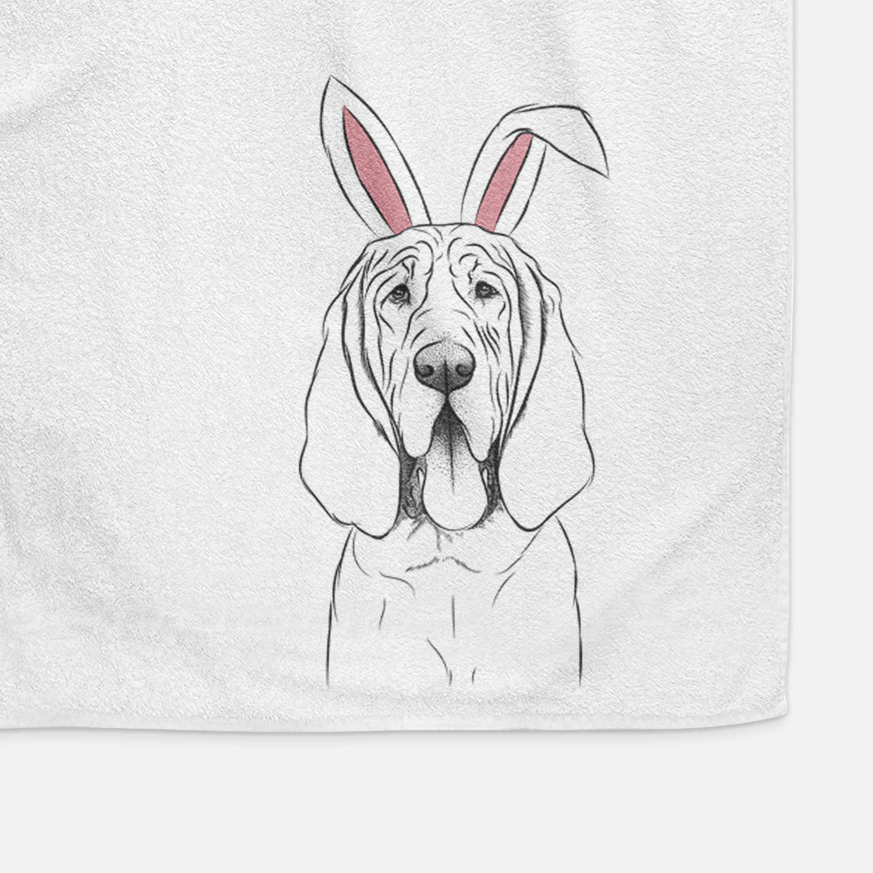 Earl the Bloodhound Decorative Hand Towel