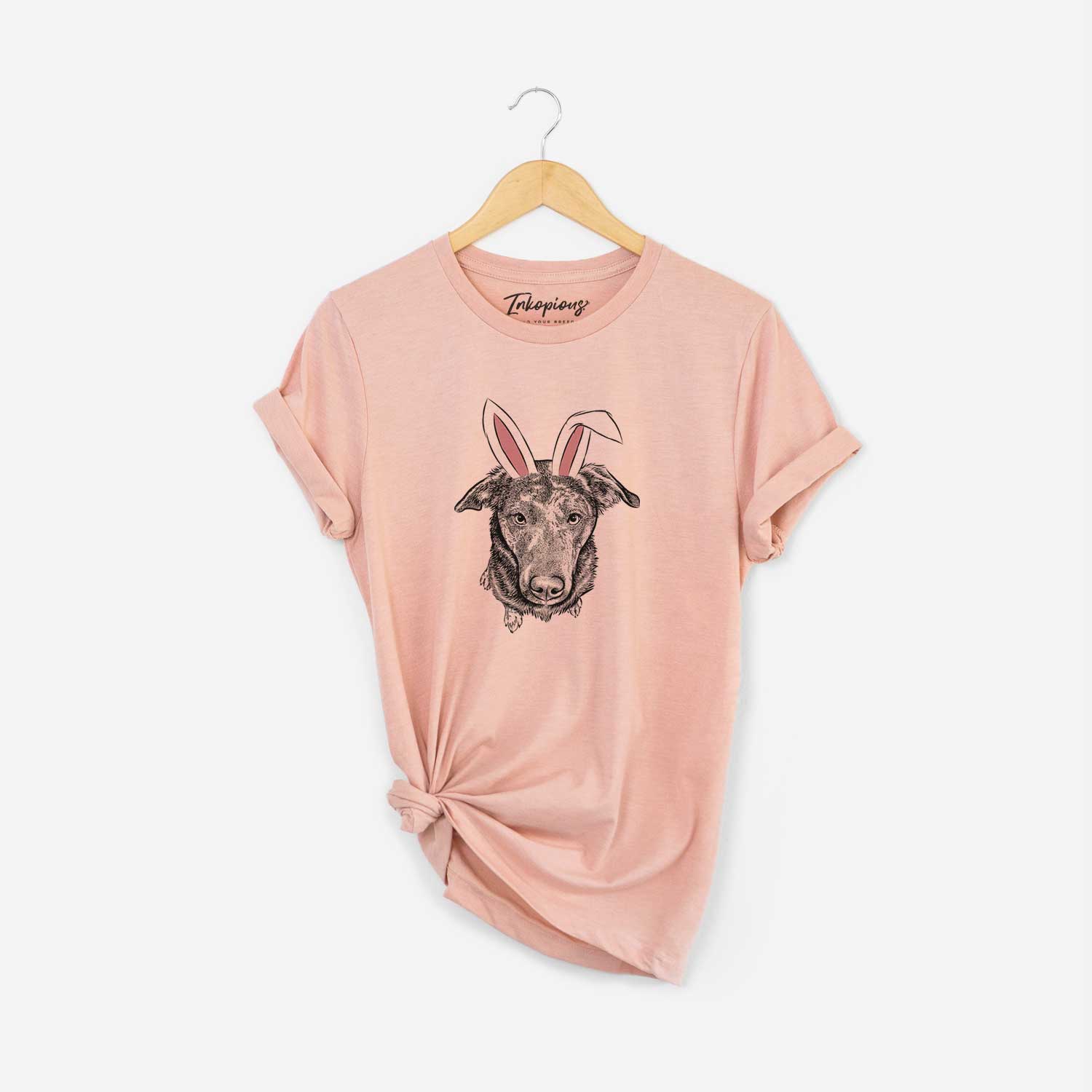 Easter Echo the Pitbull Beagle Mix - Unisex Crewneck