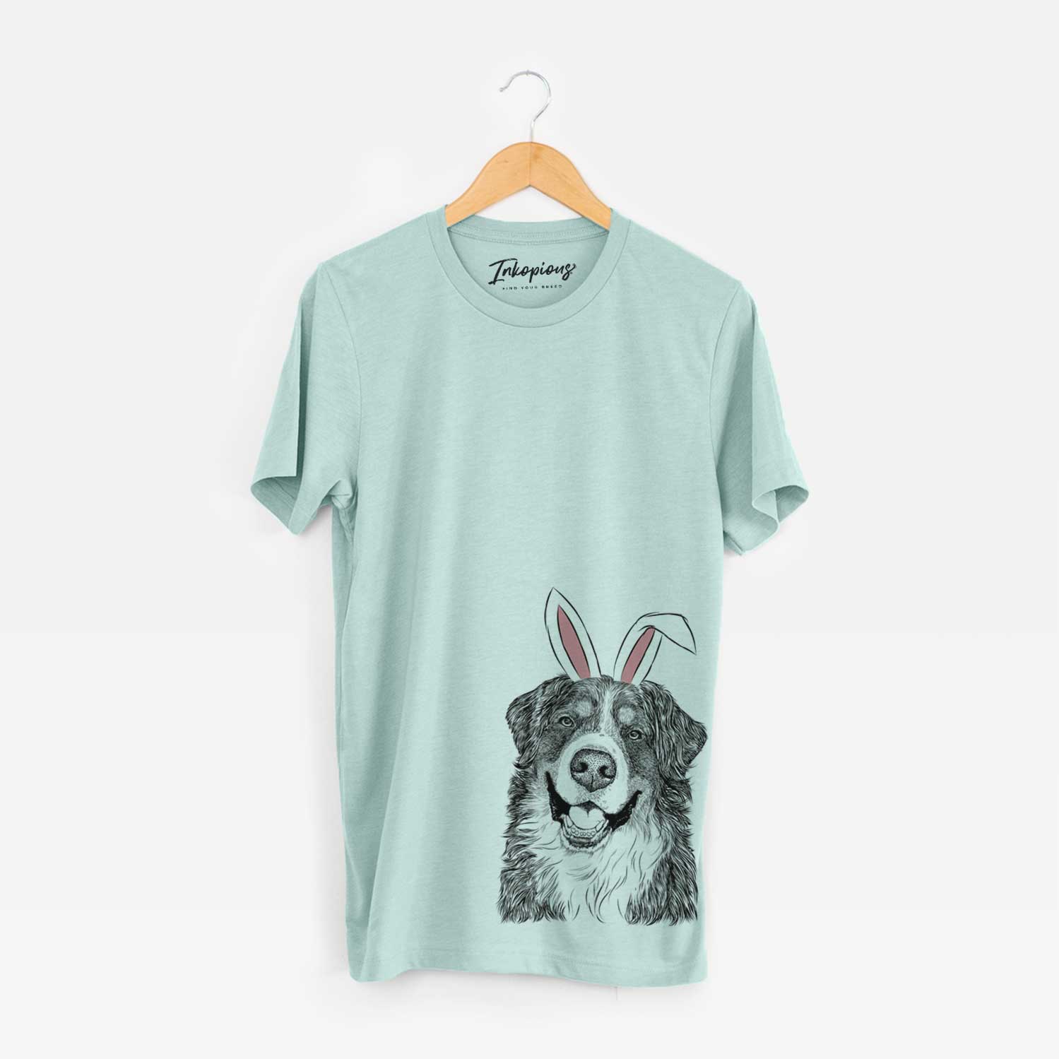 Easter Eiger the Bernese Mountain Dog - Unisex Crewneck