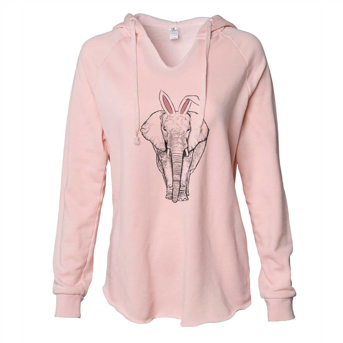 Easter Ella the Elephant - Cali Wave Hooded Sweatshirt