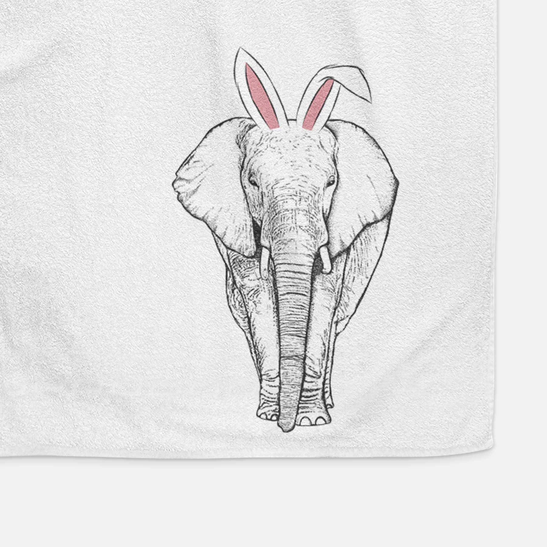 Ella the Elephant Decorative Hand Towel