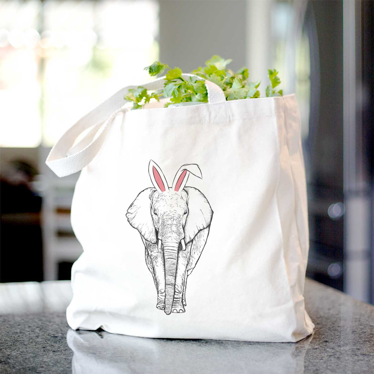 Ella the Elephant - Tote Bag
