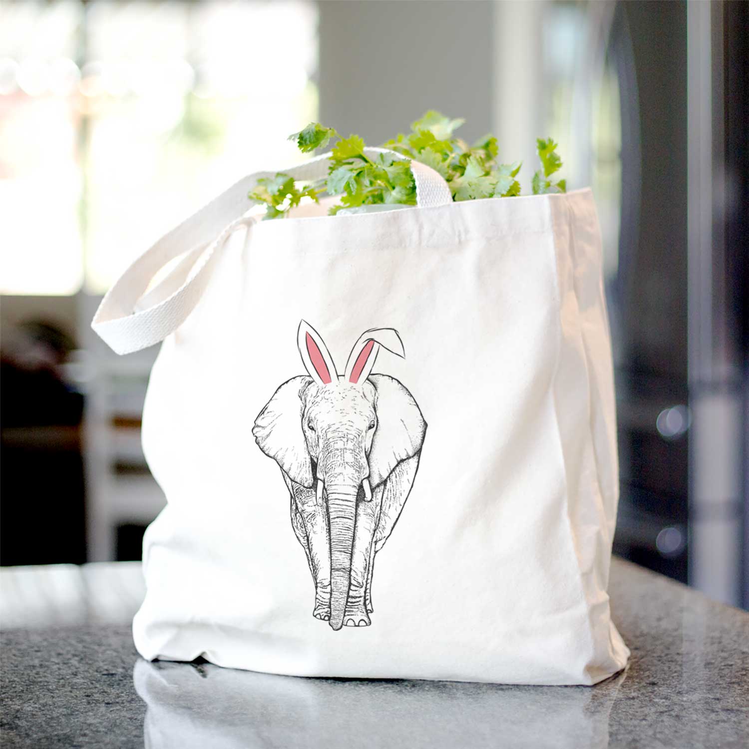 Ella the Elephant - Tote Bag